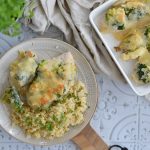 Brokkolis csirkemell bulgurral